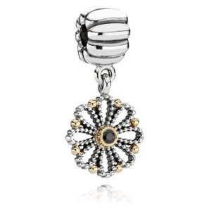 PANDORA Lace Flower Dangle Clip